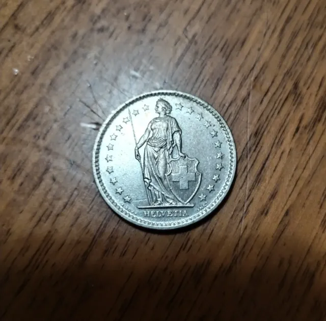 Moneta 2 Franchi Svizzera 1979