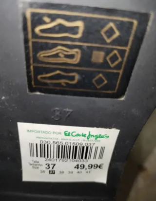 Botas negras de tacón