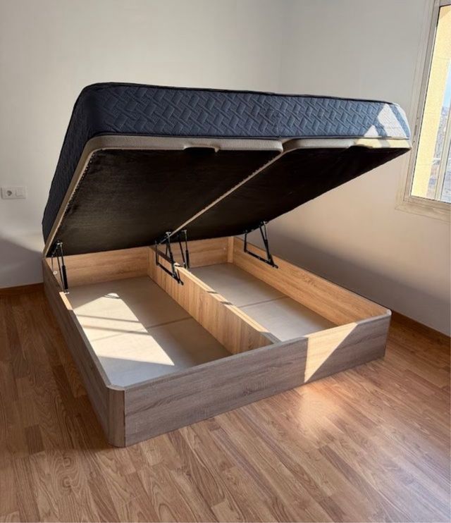 Cama canapé y colchón