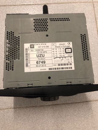 Radio CD 30 MP3 Opel