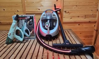 Vaporetto Limpiador a Vapor y Aspirador