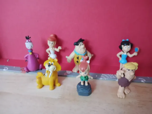 Figuras Familia Picapiedra PVC