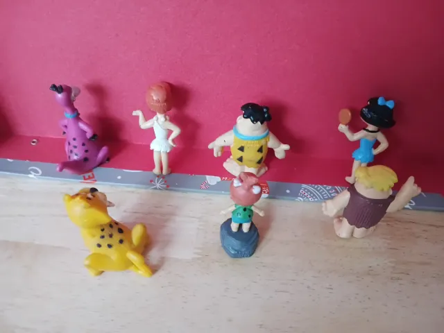 Figuras Familia Picapiedra PVC