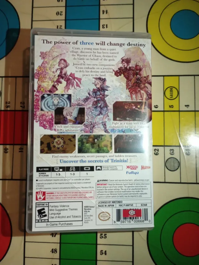 Nintendo Switch Trinity Trigger RPG