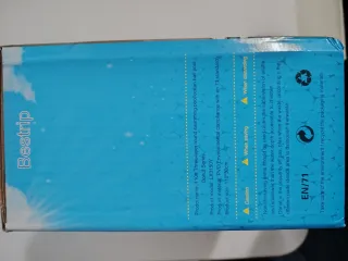 Piscina infantil Bestrip azul 110x30cm