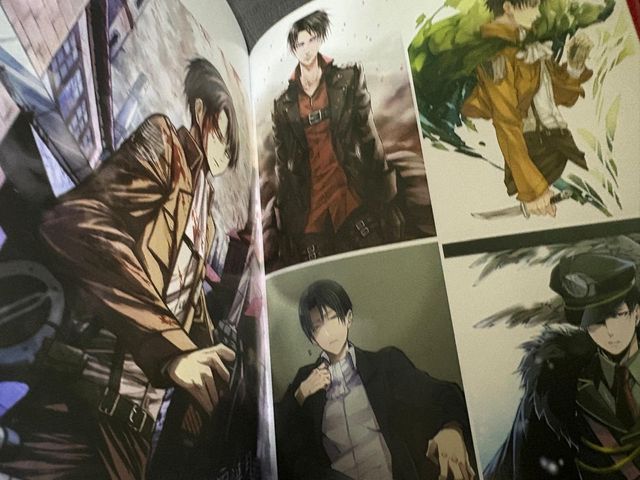 Artbook Attack on titan