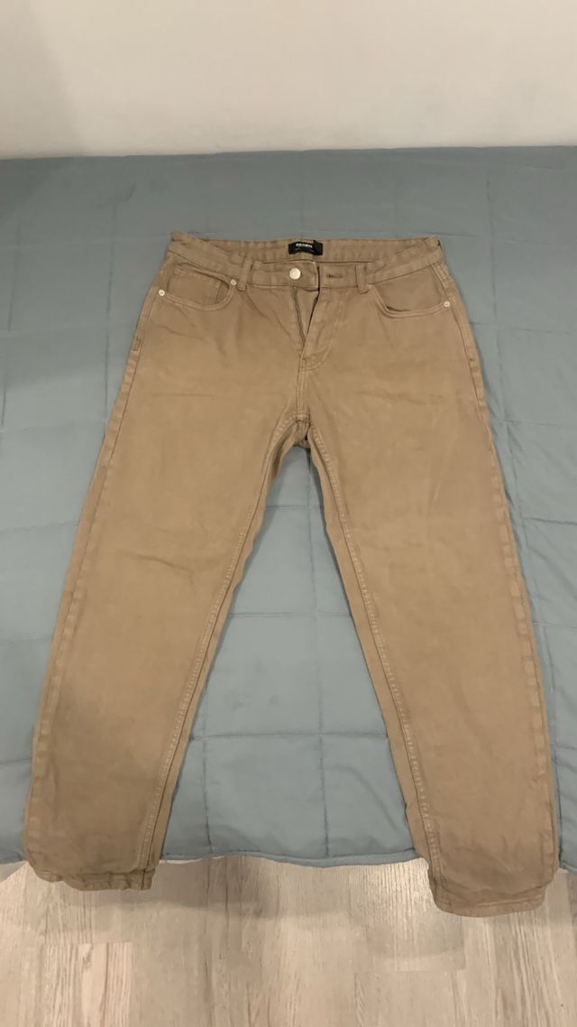 Pantalón Pull&Bear Marrón Nuevo