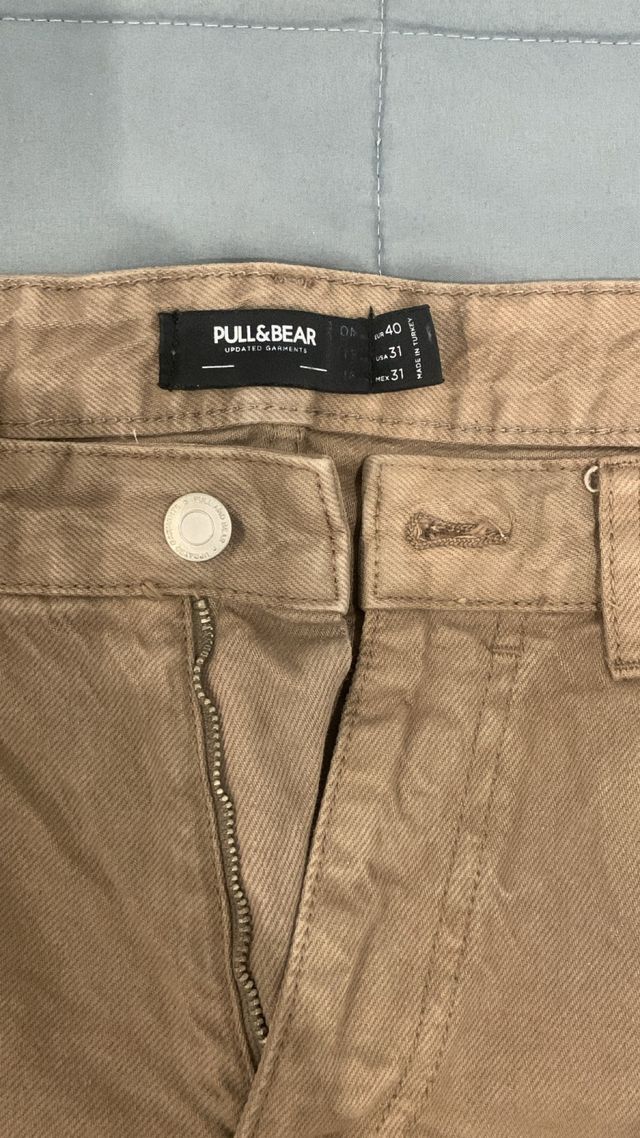 Pantalón Pull&Bear Marrón Nuevo