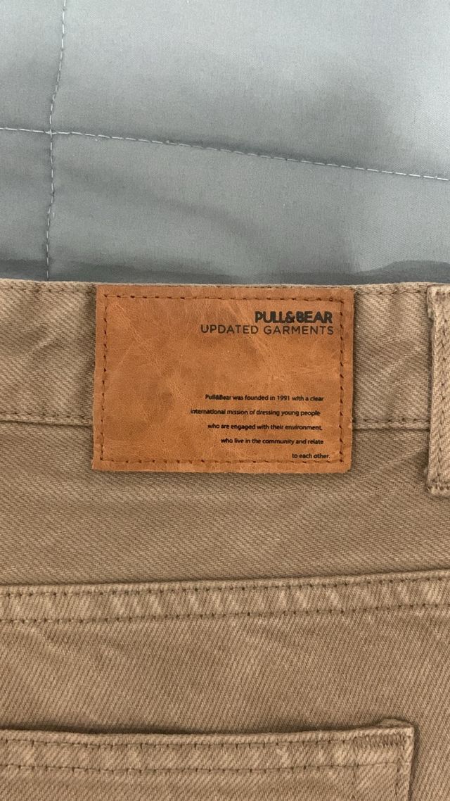 Pantalón Pull&Bear Marrón Nuevo