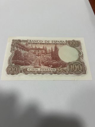 Billete 100 Pesetas Banco de España 1970