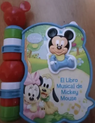 Libro Musical Mickey Mouse Disney Baby
