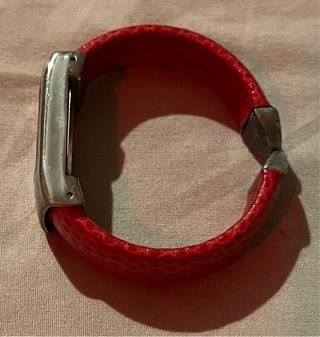 pulsera de Reloj Calvin Klein. Cuero Rojo