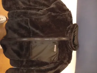 Chaqueta borrego Columbia Negra borreguito