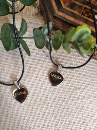 Colgantes personalizados corazón