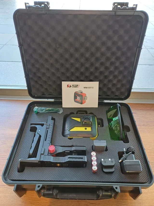 Nivel Láser 3D 360° Líneas Verdes