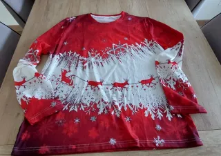 Jersey Navideño Rojo y Blanco