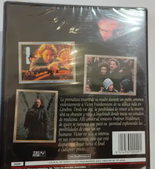 Película Frankenstein de Mary Shelley Nueva