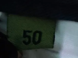 Pantaloni uomo neri taglia 50/XL