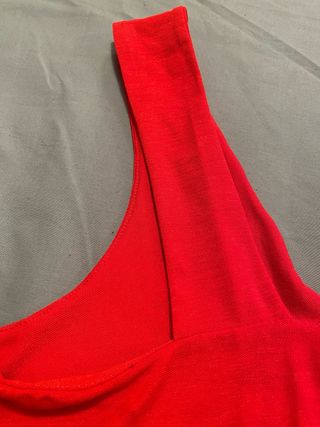 Blusa Zara Roja Talla M