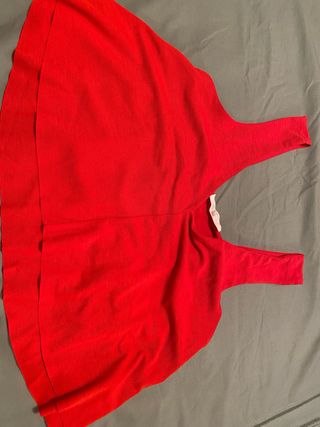 Blusa Zara Roja Talla M