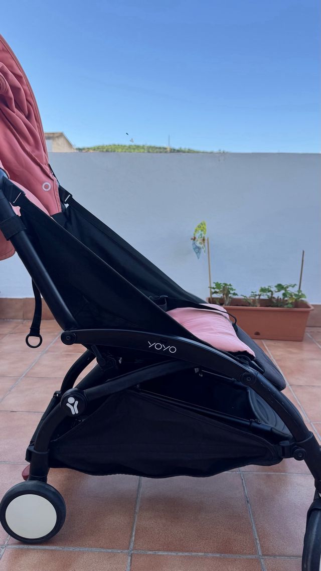Silla de paseo Babyzen YOYO coral + accesorios