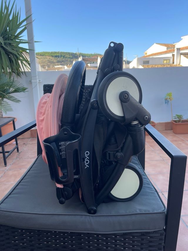 Silla de paseo Babyzen YOYO coral + accesorios