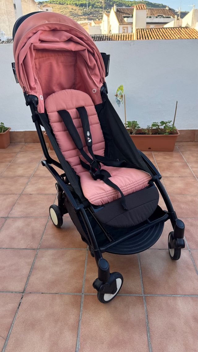 Silla de paseo Babyzen YOYO coral + accesorios