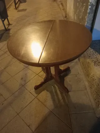 Mesa de comedor redonda extensible