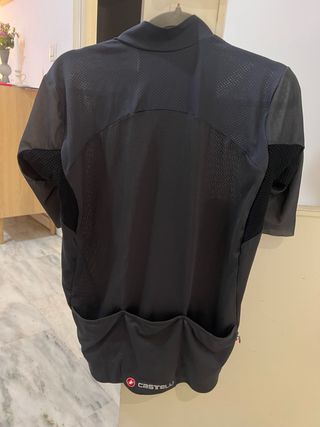 Maillot Ciclismo Castelli Negro Talla L