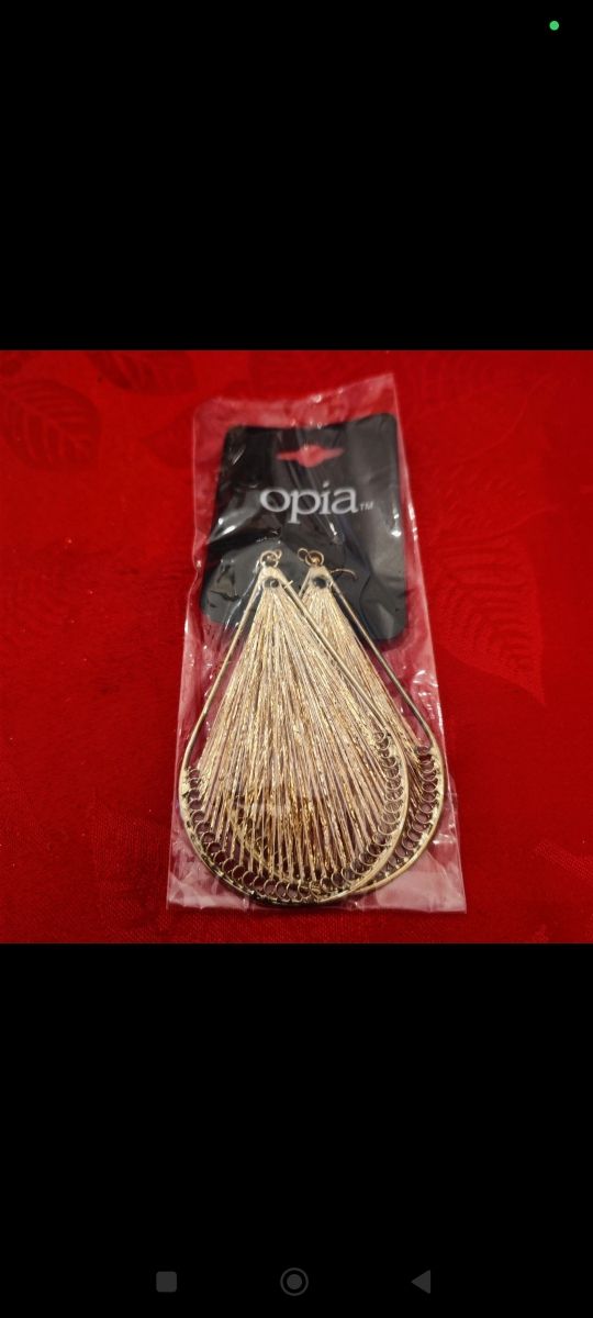 Pendientes Opia Dorados