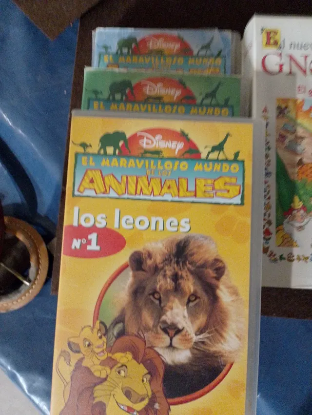 Lote 3 Películas VHS Infantiles (Español)
