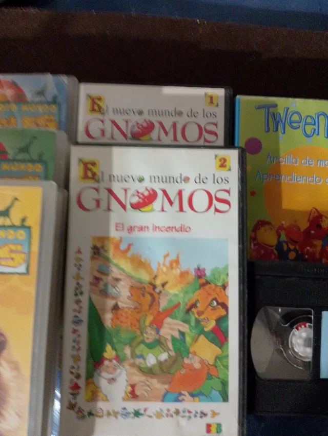 Lote 3 Películas VHS Infantiles (Español)