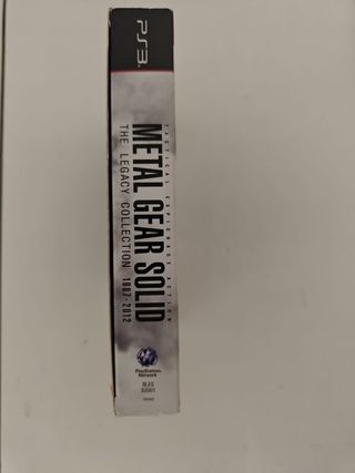 Metal Gear Solid Legacy Collection PS3