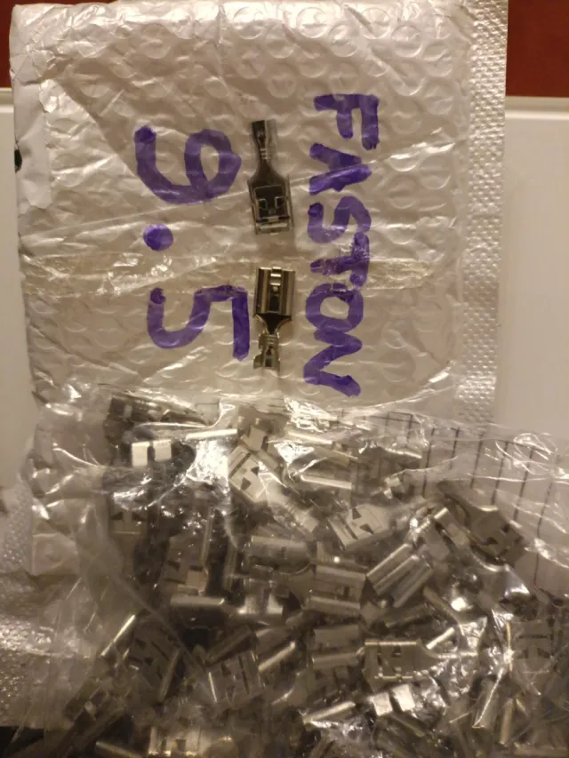 Terminales Faston 9.5 mm