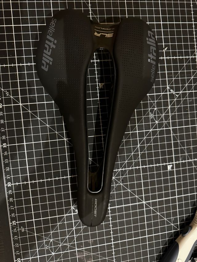 Sedile Selle Italia SLR Boost Superflow Kit Carbon in Nero