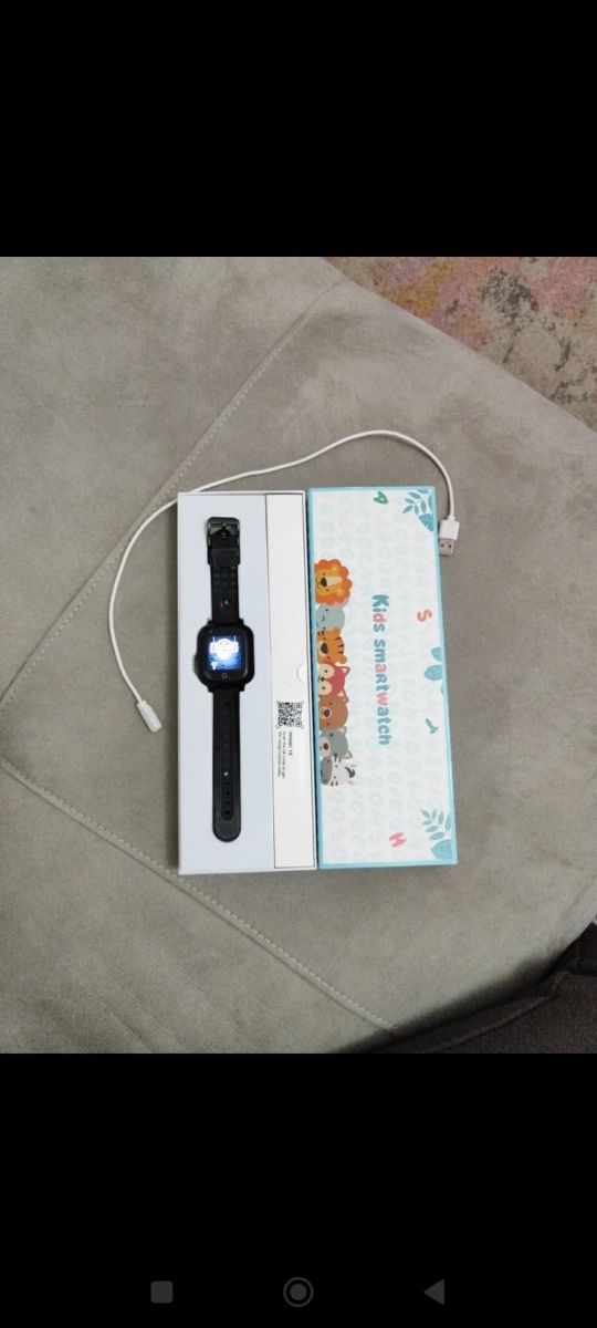 Orologio Smartwatch GPS videochiamata nero