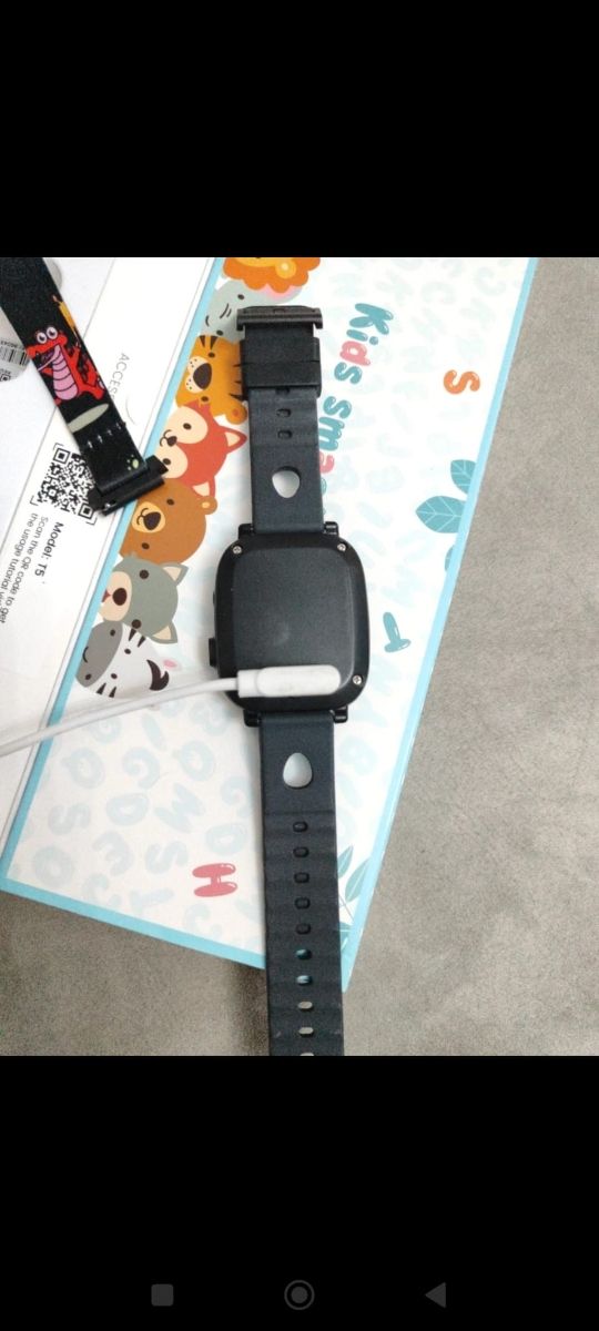 Orologio Smartwatch GPS videochiamata nero