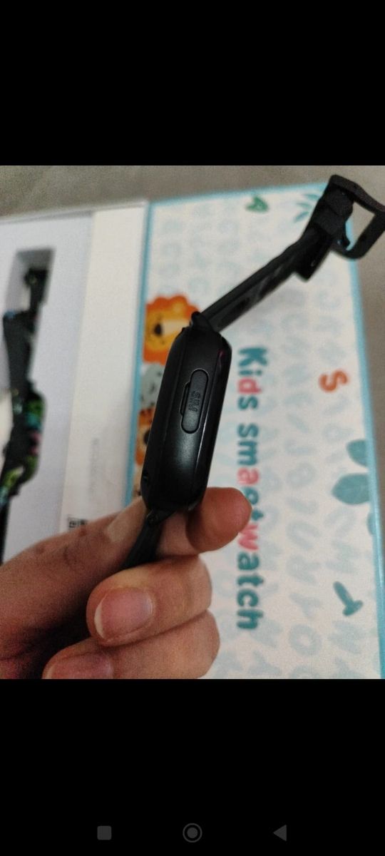 Orologio Smartwatch GPS videochiamata nero