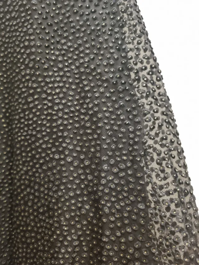 Vestido fiesta cuello halter Zara negro