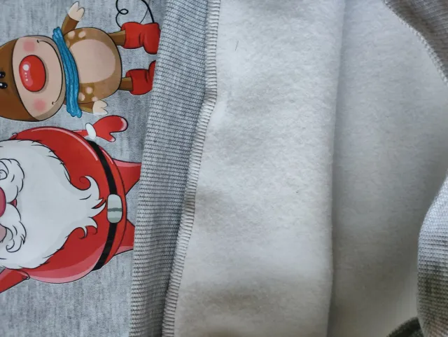 Sudadera Navidad Niño/a Gris