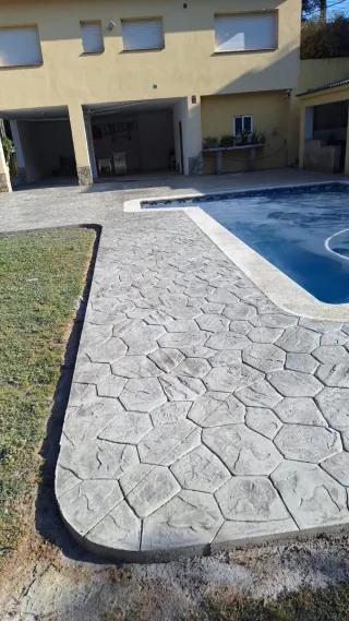 Pavimento Hormigón Impreso