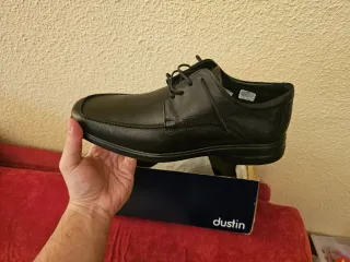 Zapatos Dustin Negros Talla 42 Nuevos