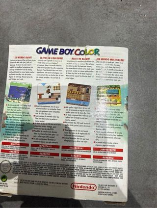 Game Boy Color Azul Original Nintendo