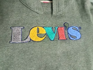 Sudadera Levi's Verde niño niña 10 años