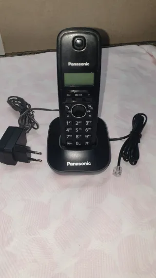 Telefone Panasonic Preto