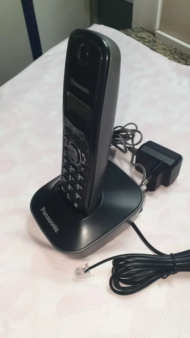 Telefone Panasonic Preto