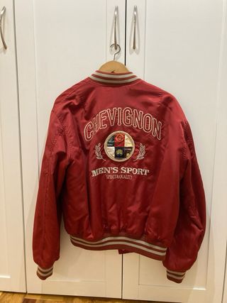 Chaqueta Bomber Chevignon Roja Talla L