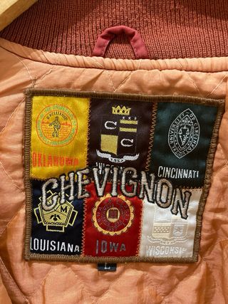 Chaqueta Bomber Chevignon Roja Talla L