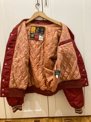 Chaqueta Bomber Chevignon Roja Talla L