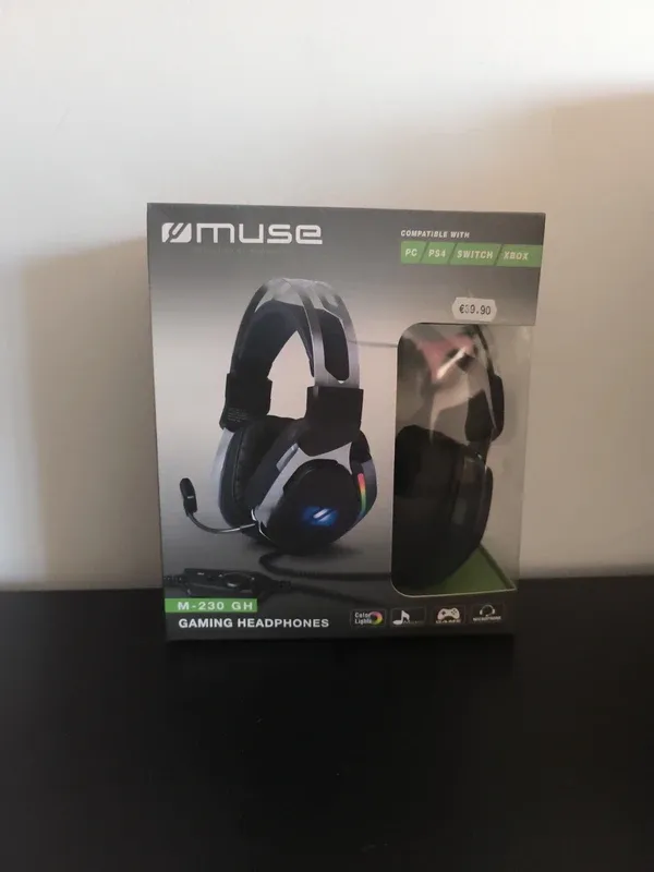 Auscultadores Gaming Muse M-230 GH